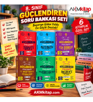 Ankara Yayıncılık 8.Sınıf Güçlendiren Soru Bankası Seti 6 Kitap