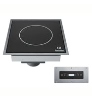 Electrolux Professional E4HDEDOS Plug-ın Inductıon Cook Top, Squared, Mono Zone, Drop-ın, 3000w ,602408