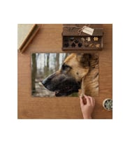 Alman Çoban Köpeki Tasarımı 240 parça Ahşap Puzzle Ahşap Kutuda MP07874