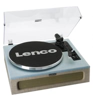 Lenco LS-440BUBG Mavi Kumaş Dahili Hoparlörlü Bluetooth Pikap