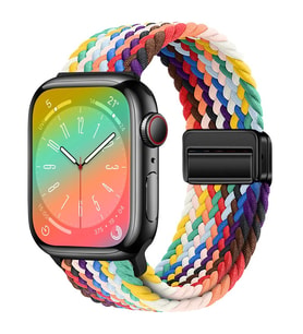 Apple Watch 10/11 42mm-38/40/41mm Kordon Magnet Örgü Strap 2/3/4/5/6/se/7/8/9 (Karışık)