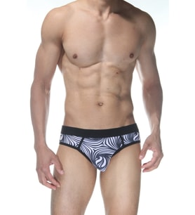 Erkek Jockstrap - Zebra