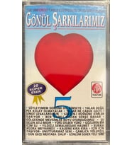 (Plak Değildir KASET tir) Gönül Şarkılarımız 5 Açılmamış Jelatininde Kaset
