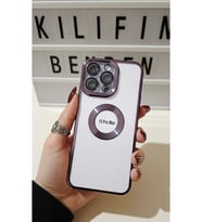 İphone 15 Pro Max Kamera Lensli Kılıf Modeli