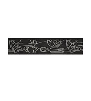 Planet Waves 50JS05 Joe Satriani Silver Figures Gitar Askısı 5 cm (Koleksiyonluk) Gümüş Figür Tasarımı, Ayarlanabilir Boy Uzunluğu ve Üstün Konfor