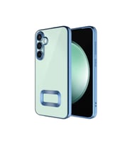 Samsung Galaxy S24 Uyumlu Kılıf Kamera Korumalı Logo Gösteren Zore Omega Kapak