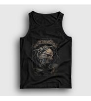 Presmono Unisex Siyah Justice Metallica Atlet 66878tt