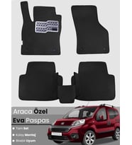 FİAT FİORİNO KOLTUKLU (2007-2021) Uyumlu EVA Paspas Tam Set–Araca Özel,Su Geçirmez