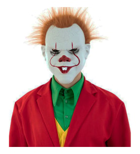 Stephen 's Korkutucu Joker Maske 31x22 cm