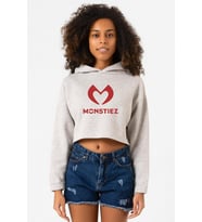 Babymonster Monstiez Grimelanj Kadın Crop Kapşonlu