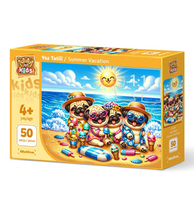 Art Çocuk Yaz Tatili 50 Parça Puzzle