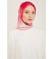 Sura İpek Eşarp  9100D (S ) (Pembe)