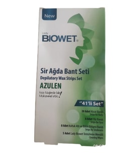 Bioweet Bıowet Azulen 41Lİ Set Sir Ağda Bant Seti