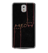 Samsung Note 3 4 5 8 9 20 Ultra 10 Lite Kılıf Desenli Silikon Meow 1657