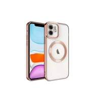 Apple iPhone 12 Kılıf Kross Magneticsafe Kapak - Rose