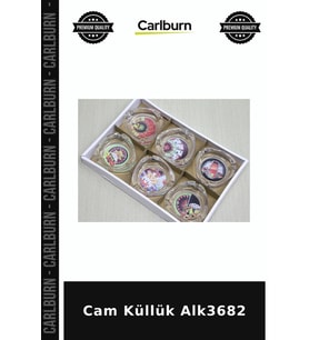 Özel Üretim Ev Aksesuar Masaüstü Dekoratif Cam Küllük Alk3682