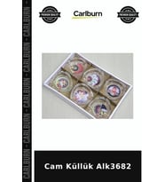 Özel Üretim Ev Aksesuar Masaüstü Dekoratif Cam Küllük Alk3682