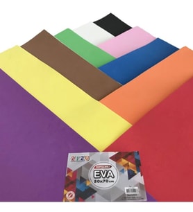 ZİZU 50x70cm YAPIŞKANLI EVA  TEKLİ -  DK0068