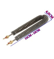 U Tipi Rekorlu Serpantinli Rezistans - Kuluçka ve Fan - Kulucka 13cm (Metal)