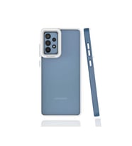 Samsung Galaxy A72 Uyumlu Kılıf Zore Mima Kapak (Lacivert)