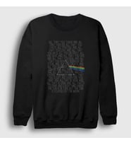 Presmono Unisex Siyah Eclipsed Pink Floyd Sweatshirt 76500tt