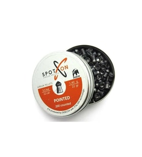 Spoton Pointed 22 Grain 5,5 mm Havalı Saçması 200 Adet