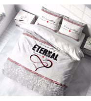 MonoHome Eternal 3D Pamuk Saten Çift Kişilik Nevresim Takımı (Çok Renkli)