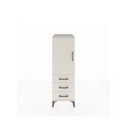 Kronos Dolap 2 Raflı 3 Çekmeceli Tek Kapaklı 44x59x134 Aytaşı-Aytaşı