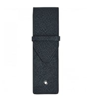 Montblanc Sartorial İkili Kalem Kılıfı Tweed Blue 220354