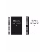 Piyano Metodu 1  ve Piyano Metodu 2  (set) - Enver Tufan - Selmin Tufan