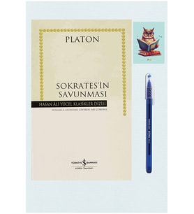 Sokratesin Savunması - Hasan Ali Yücel Klasikleri 9786053607021 - (KALEM VE NOT DEFTERLİ) (Renksiz)