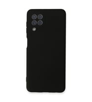 A22 Kılıf Nano Içi Kadife Silikon - Siyah