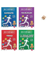 Newton LGS 2027 8. Sınıf Matematik Fen Türkçe ve İnkılap 4lü Kondisyon Haftalık Deneme + Telefon Standı