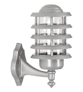 AVONNI BAP-68158-BBY Gri Boyalı Dış Mekan Aydınlatma E27 Aluminyum Polikarbon/Akrilik Cam 24cm