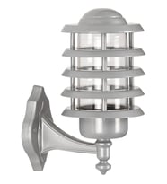 AVONNI BAP-68158-BBY Gri Boyalı Dış Mekan Aydınlatma E27 Aluminyum Polikarbon/Akrilik Cam 24cm