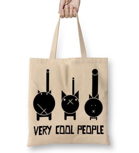 Very Cool Cats Bez Çanta Uzun Saplı