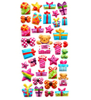 Sticker Kabartmalı Stiker Defter, Planlayıcı Etiket (limlra-014) - 17X9 cm - Hediye