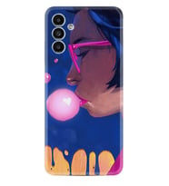 Samsung A23 A31 A32 A50 A51 A52 A53 A70 Kılıf Desenli Silikon Sakız ve Kız 1767