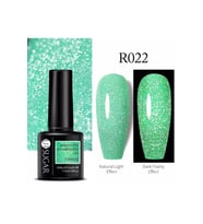 Reflective Fluorescent Gel 7,5 ml Karanlıkta Parlayan Sımlı Kalıcı Oje R022