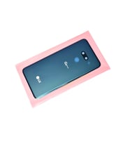 LG G8 Arka Pil Batarya Kapağı (CAM) MAVİ