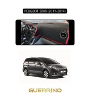 PEUGEOT 5008 (2011-2014)TORPİDO KORUMA HALISI SİYAH KENAR
