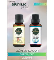 Beyaz Sabun + Kır Çiçekleri ( Oda Kokusu Aroma Terapi Buhurdanlık / Difüzör Yağı ) Set 2 Adet x 30 ML