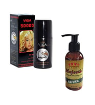 1 Adet Viga 50000 Sprey + Erotik Afrodizyak Masaj Yağı