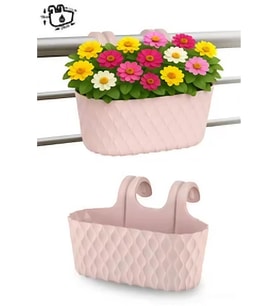 Venüs No:2 Askılı Saksı – Balkon ve Teraslar İçin 3 Litre Kapasiteli