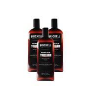 Birckell 3 Adet Erkeklere Özel Beyaz Saç Karşıtı 237 ml Anti-White Şampuan