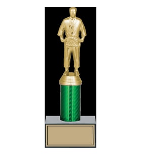 ODAK KUPA - Figürlü Kupalar - Judo / Karate Figürlü Kupalar FG-006 C - 26 cm