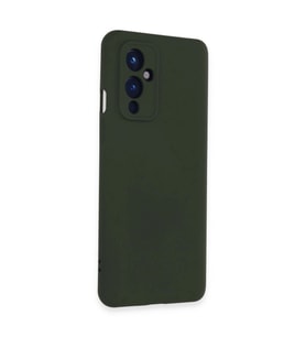 One Plus 9 Kılıf Nano İçi Kadife  - Koyu Yeşil