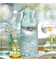 SMÖRFISK karaf, açık turkuaz, 1 lt