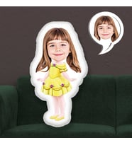 eJOYA Kişiye Özel Fotoğraflı Mini Prenses Yastık 115438