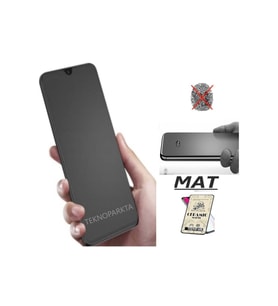 Samsung A03s / A03 Ekran Koruyucu Mat Seramik Esnek Tam Kaplayan Kırılmaz Cam Nano Ekran